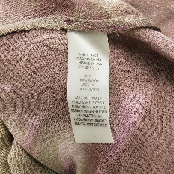 Soft Surroundings Blush Ombre Long Sleeve Sz XSP - Picture 7 of 8